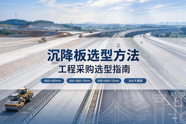 东莞沉降板选择方法