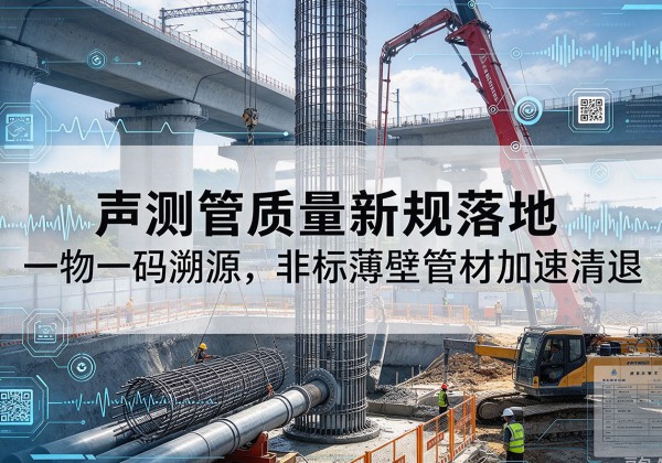 东莞声测管质量新规落地，一物一码溯源，非标薄壁管材加速清退