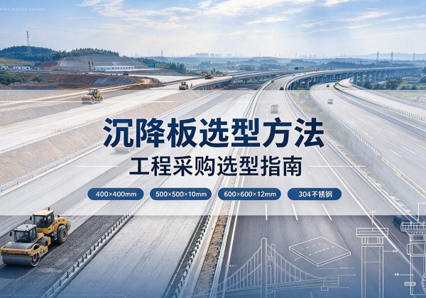 东莞沉降板选择方法
