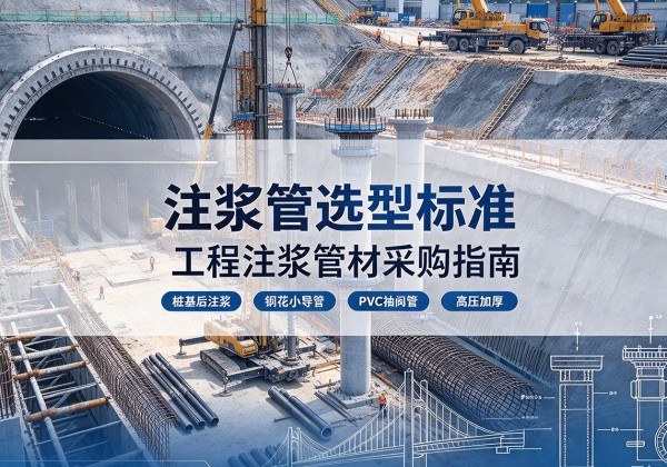 东莞注浆管选型标准